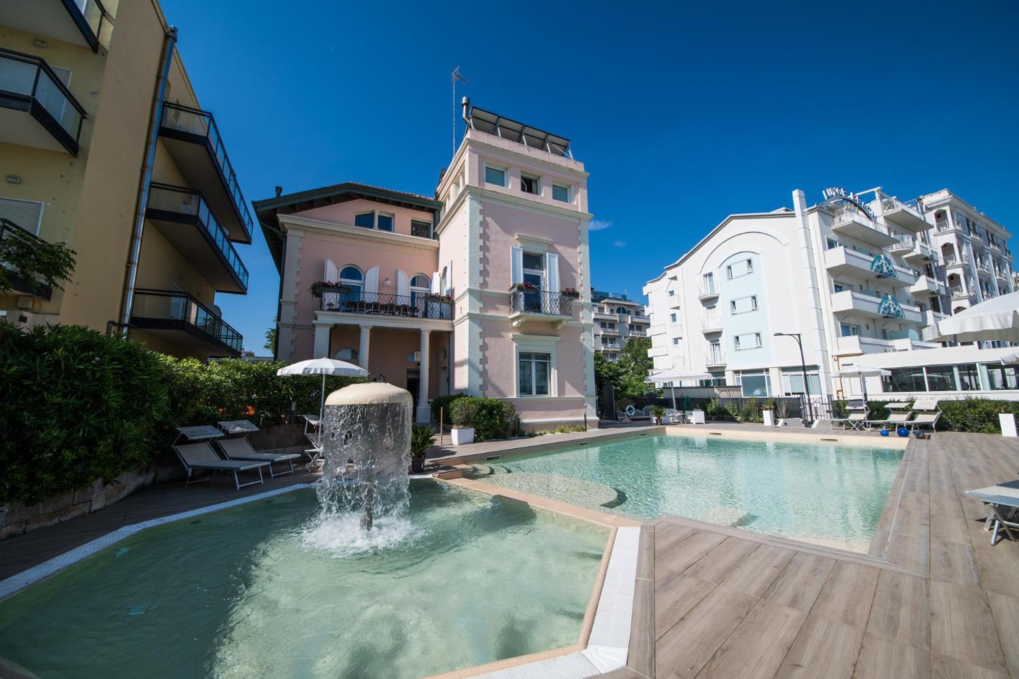 Appartamenti Diffusi Di Villa Fiorita Con Accesso Alle Piscine Della Struttura Principale Cattolica Dış mekan fotoğraf